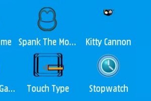 Freeware: 7 free (flash) apps/games for your Nokia N97 – Stopwatch & Countdown/Pacman/Kitty Cannon/Helicopter Game /Spank The Monkey/Touch Type/Hardest Game in the World