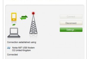 Ovi – One Touch Access, Tethering the Nokia N97 to your PC
