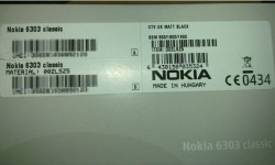 Nokia 6303 Box Label