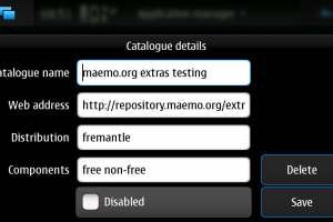 How to: Getting more apps to your N900 – Adding application catalogues to app manager.