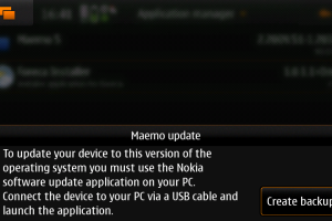 N900: Quick fix for new firmware error: "Install using NSU"