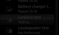 Earpiece Test