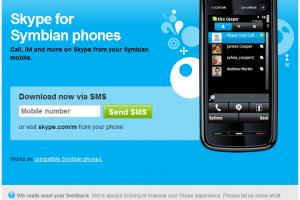 Skype for Symbian now in OVI store