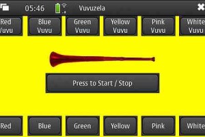 Nokia N900 Vuvuzela App for Maemo 5