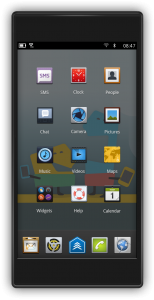 Meego app launcher