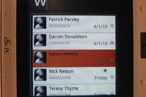 Pics: Sneaky Peek at MeeGo handheld UX