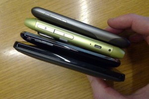 Pics: Nokia N8 vs HTC EVO 4G, Google Nexus One, iPhone 3GS and Nokia X6 (w/ hands on video showing off animated wallpaper)