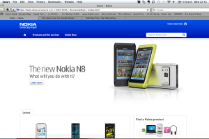 New Nokia website in beta