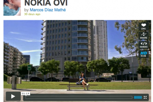 Video showing off Social Networking on Nokia N8