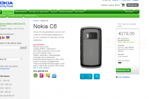 New Nokia C6-01, C6 with 8MP camera and Dual LED flash