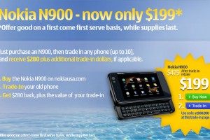 Nokia N900 for just $199, limited period offer in Nokia USA website