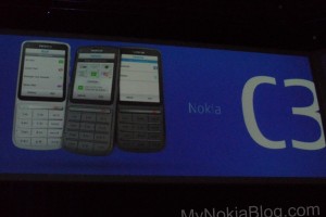 New Nokia C3 touch and type announced