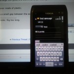 Nokia N8 Portrait QWERTY – no more separate text entry field