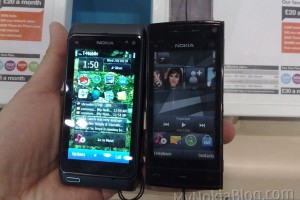 Gallery: Nokia N8 versus: Apple iPhone 4, iPad; BlackBerry Bold, Curve, Torch, Pearl; Dell Streak; HTC Legend, Desire, HD Mini; LG Viewty Smile, Optimus; Nokia X6, C3, E72, 5230; Palm Pre, Pixi; Samsung Galaxy S, Genio, Wave, Monte; Sony Ericsson X10, X10 mini, Zylo and Vivaz