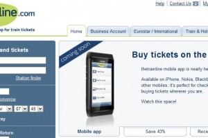 Nokia N8 showcased on thetrainline.com's coming soon mobile app! (Android ignored)