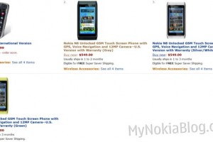 Nokia N8 Available on Amazon.com (USA)