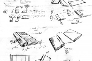 My Dream Nokia #5: Nokia E10 MeeGo Phone-Tablet transformer with Foldable 6.5*4" screen and solar panels #concept