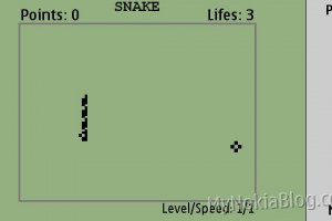 Video: Classic Snake II on the Nokia N8 (for Symbian^3 and S60 5th) at Ovi Store