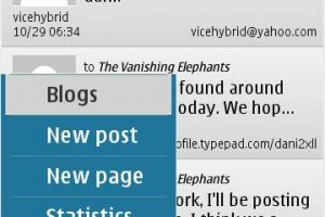 WordPress For Symbian^3 impressions by @dani2xll (via Nokia N8)