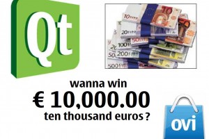 Qt Contest: Port a desktop App to MeeGo/Symbian handheld for Ovi Store and win EUR 10,000!