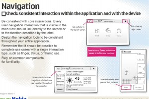 UX Checklist for Nokia Touch Devices (Symbian, Maemo 5 and S40)