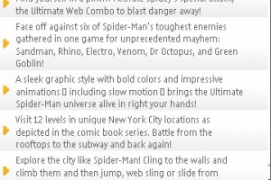 Spider-Man: Total Mayhem HD available for Symbian^3 from Gameloft