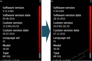 Nokia X6 gets 30.0.003 update