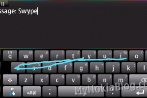 Swype updated for Symbian^3. Get it from Nokia Beta Labs