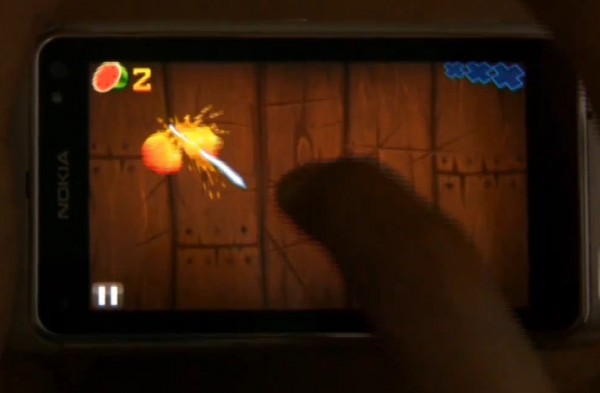 fruit ninja game. Video: Awesome Fruit Ninja