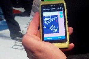 Video: Indoor Positioning with Nokia N8, NAVTEQ indoor Navigation