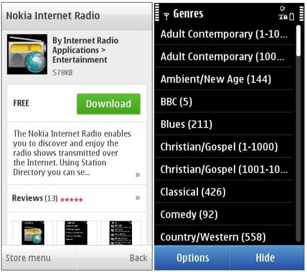 Nokia Internet Radio -  10