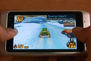 Video: Burning Tires 3D (racing game) on Nokia N8 available at Ovi Store