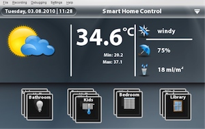 Videos: Qt Quick and Home Control demoed on N900 – control windows/light/blinds/heating!