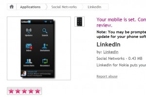 Qt app LinkedIn for Nokia Available at Ovi Store