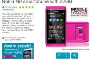 Pre-orders for Pink Nokia N8 32GB with Symbian Anna, receive on May 13th! PR2.0 really Coming soon?