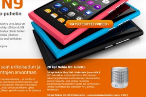 Win one of 20 Nokia N9, 50 Play 360 or 30 BH-905i (if you live in Finland I guess)