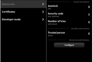 Security on the Nokia N9