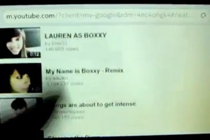 Video:  YouTube in Browser on MeeGo-Harmattan Nokia N950