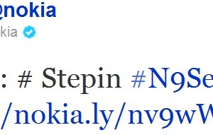 15th Code solved #N9Seconds Clue coming at 9AM BST (22-07-11)  5 Nokia N9 remain. Update: Solved. 4/20