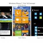Windows Phone “Trio” UI Concept
