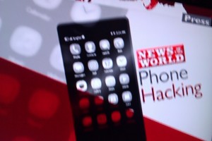 Nokia N9/MeeGo-Harmattan phone on BBC Breakfast News as image for News of the World Phone Hacking story?