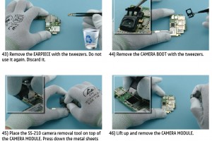 Nokia N9 disassembled. Instructions inside service manual.