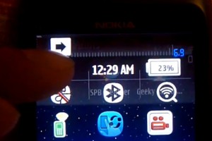 Video: SettingBar, Android/Belle-like Drop Down Status bar app for Symbian available at Ovi Store, demoed on Nokia E7