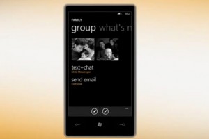Video: Groups in people hub on Windows Phone.