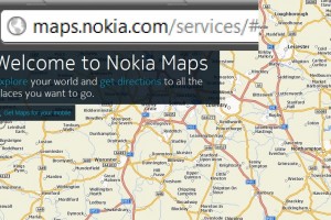 Welcome to Nokia Maps at maps.nokia.com. Bye Ovi Maps!