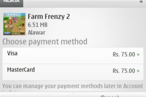 Paid Apps available in Ovi Store India?