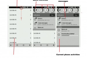 Symbian Belle drop down status bar – Belle looking MeeGo-Harmattan ‘swipe’ like.(Update)