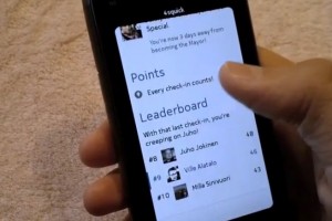 4Squick foursquare app available for MeeGo-Harmattan