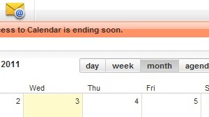 Ovi Calendar Web Access ending soon.