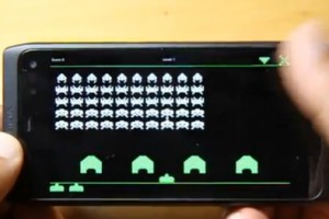 Video: Space invaders on Nokia N950